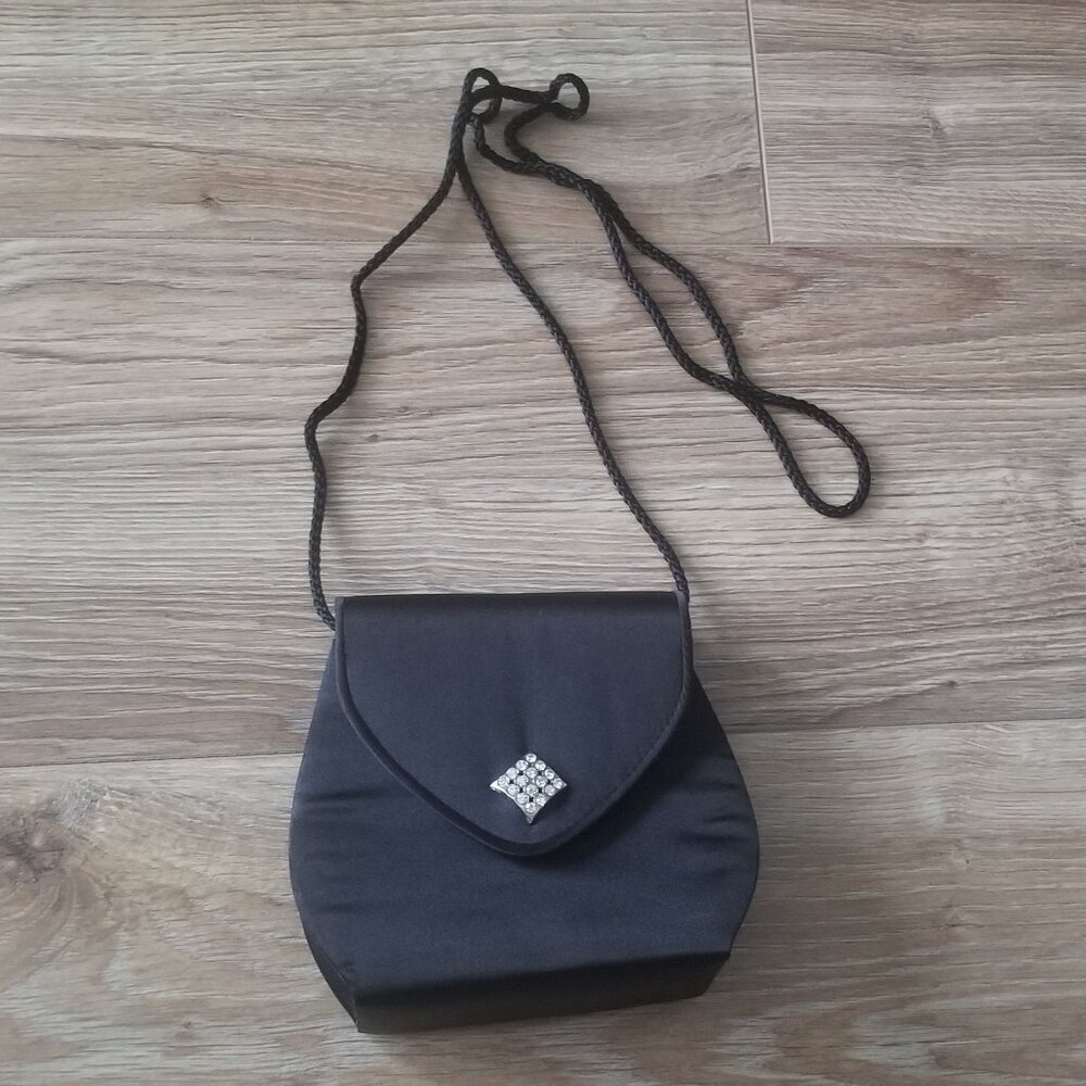 LE REGALE SATIN CROSSBODY BAG